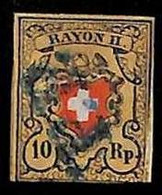 94982aE  - SWITZERLAND  -  STAMP -   Yvert #  16 II -  USED Small Defect - Other & Unclassified