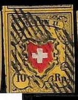 94982bG  - SWITZERLAND  -  STAMP -   Yvert #  16 II -  Very Fine USED - Other & Unclassified