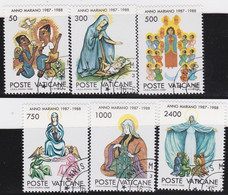 Vatican   .   Y&T   .    831/836    .      O     .    Cancelled  .   /   .  Oblitéré - Used Stamps