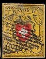 94982cG  - SWITZERLAND  -  STAMP -   Yvert #  16 II -  Very Fine USED - LUX - Andere & Zonder Classificatie