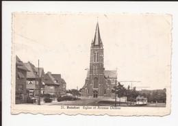 Boitsfort : 21 église Et Avenue Delleur  1947 + TRAM - Watermaal-Bosvoorde - Watermael-Boitsfort