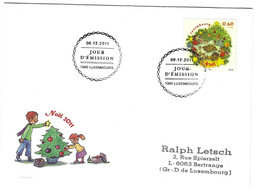 Luxembourg 2011 Noel ¦ Christmas ¦ Weihnachten - Lettres & Documents