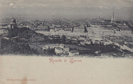Delcampe - Italie : Piemonte : TORINO - TURIN : Ricordo Di Torino : Carte à La Lune : Précurseur - Panoramic Views