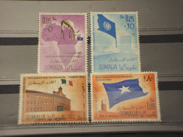 SOMALIA - 1960 INDIPENDENZA 4 VALORI - NUOVI(++) - Somalia (1960-...)