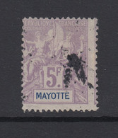 Mayotte, Scott 20 (Yvert 14), Used - Gebraucht