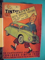 Tintin 8  De  1954  Concours 1954  Couverture Hergé Bon Etat - Tintin