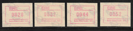 Ireland - 1992 Tara Brooch ATM / Frama Labels 4v MNH - Frankeervignetten (Frama)