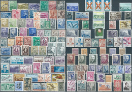 TURCHIA - TURKEY - TÜRKEI - TURQUIE,Since 1940 Lot Of Republic Stamps  Used (2 Pages) - Verzamelingen & Reeksen