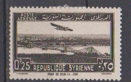 SYRIE   N°  YVERT  :   PA 87  NEUF AVEC  CHARNIERES      ( CH   3 / 62 ) - Airmail