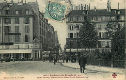 Tout Paris 10ème * N°159 * Faubourg Du Temple , Quai Valmy , Statue De La Place De La République - Paris (10)