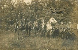 Melun * Carte Photo * Officiers Et Sous Officiers Militaires * Sous Lieutenant BERTRAND * Militaria - Melun