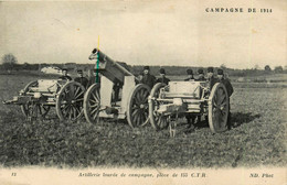 Militaria * Matériel * Artillerie De Campagne * Pièce De 155 CTR Canon * Armée Française * Ww1 - Materiale