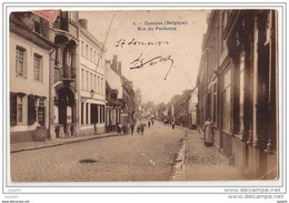 Comines - Rue Du Faubourg - Animée - éd. H. Deturck Lombaert Comines - Circulé 1910 - Komen-Waasten