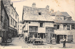 29-QUIMPER- VIEILLE MAISONS PLACE AU BEURRE - Quimper