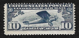 USA Etats-Unis D'Amérique Poste Aérienne N°10 Charles Lindbergh   Neuf  (  *  )   B/TB   Voir  Scans    - Ongebruikt