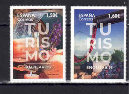 ESPAÑA 2021 ** MNH ED. 5449/5450 TURISMO: BALNEARIOS Y ENOLOGICO - Nuevos