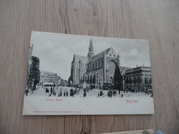 CPA Pays Bas Hollande Précurseur Avant 1906 Haarlem Groote Markt - Haarlem