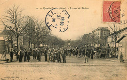 Kremlin Bicêtre * 1908 * Avenue De Bicetre * Au Dos Cachet A. Tournemire Fabrique De Chevilles - Kremlin Bicetre
