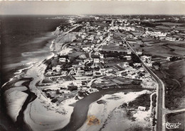 64-GUETHARY- ET BIDART- VUE AERIENNE PLAGE DE L'UHABIA LA CÔTE VERS BARRITZ - Guethary