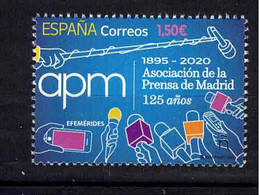 ESPAÑA 2021 ** MNH ED. 5451 125 ANIV. ASOCIACION PRENSA DE MADRID - Nuevos