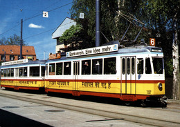 N°9458 R -cpm Verkehrsbetriebe -automotrice Be 4/4 Et Remorque B4 - Strassenbahnen