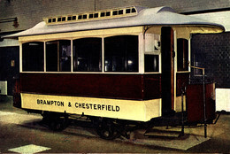 N°9465 R -cpm Horse Tram Corporation Of Chesterfield - Strassenbahnen