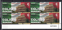 ESPAÑA 2021 ** MNH ED. 5453 MARAVILLAS DEL MUNDO. COLISEO ROMANO BL.4 - Neufs