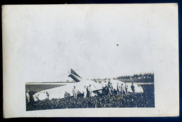 Cpa Carte Photo Accident D' Avion    NOV20-51 - 1914-1918: 1ère Guerre