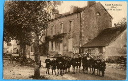 18 - Cher - Saint Ambrois (Ambroix) - L'Ecole Et La Mairie (N2878) - Autres & Non Classés