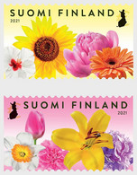 Finland - Postfris / MNH - Complete Set Bloementuin 2021 - Neufs