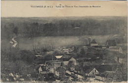 28 Villemeux Sur Eure   Vallee De L'eure  Et Vue D'ensemble De Mauzaize - Villemeux-sur-Eure