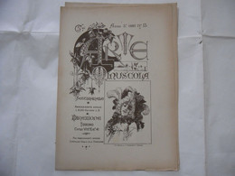 ARTE MINUSCOLA LEZIONE DI DISEGNO ARTE MODA ARALDICA LIBERTY SCRITTURA 1897-76 - Libri Antichi