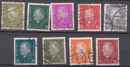 TP ALLEMAGNE 1928 -1932  - DEUTSCHES REICH - DIVERS TIMBRES - PRESIDENT EBERT - Other & Unclassified