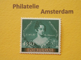 Portugal 1953, QUEEN MARIA / 100 YEARS PORTUGESE STAMPS: Mi 820, ** - Nuevos