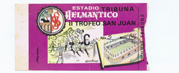C19  B28) FOOTBALL Ticket Stub Card II Trofeo Copa San Juan BENFICA - ANDERLECHT (2-1) EUSÉBIO 13.06.1973 - Sin Clasificación