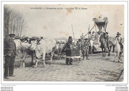 CPA 95 Gonesse Cavalcade 1906 Char De La Reine - Gonesse
