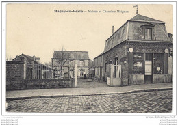 CPA 95 Magny En Vexin Maison Et Chantiers Maignan - Magny En Vexin