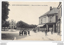 CPA 95 Soisy Place De La Mairie Rue D'Andilly - Soisy-sous-Montmorency