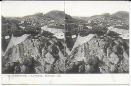 Carthagène - Panorama  - Carte Stéréoscopique - Tarjeta Stéréo (2) - Murcia