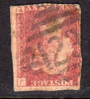 Ireland 1844 Numeral Cancellations: 423 Tallaght Dublin, 1964 1d Red, Plate 110, ?J, Cut Into, SG 43/4 - Prefilatelia