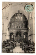 ALENCON --- 1906--Intérieur De L'église Saint Pierre De Montsort  (petite Animation) ...................à Saisir - Alencon