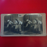 PHOTO STEREO I CAUGHT SISTER THIS TIME - Stereoscopio