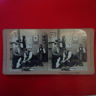 PHOTO STEREO THE GREAT WESTERN VIEW DON T GET ABOVE YOUR BUSINESS - Stereoscopic