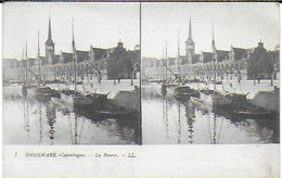 Copenhague - La Bourse  - Carte Stéréo - Danemark