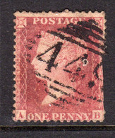 Ireland 1844 Numeral Cancellations: 449 Wicklow, 1d Red Stars, AB, SG 37/41 - Prephilately