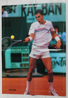 Grand Poster Double Face Tennis Roland Garros Ivan Lendl Andreï Chesnokov - Other & Unclassified