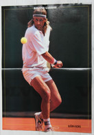 Grand Poster Double Face Tennis Roland Garros Björn Borg Et Arantxa Sánchez - Sonstige & Ohne Zuordnung