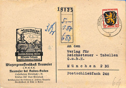Allemagne Zone Française  1946  Lettre De  Steinbach    (G0723) - Französische Zone