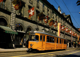 N°9497 R -cpm Tramways De Genève- Rue De La Corraterie Motrice 798 - Strassenbahnen