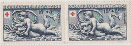 Delcampe - FRANCE 1952 Paire Croix Rouge N°YT 938 Neuf Sans Trace - Neufs